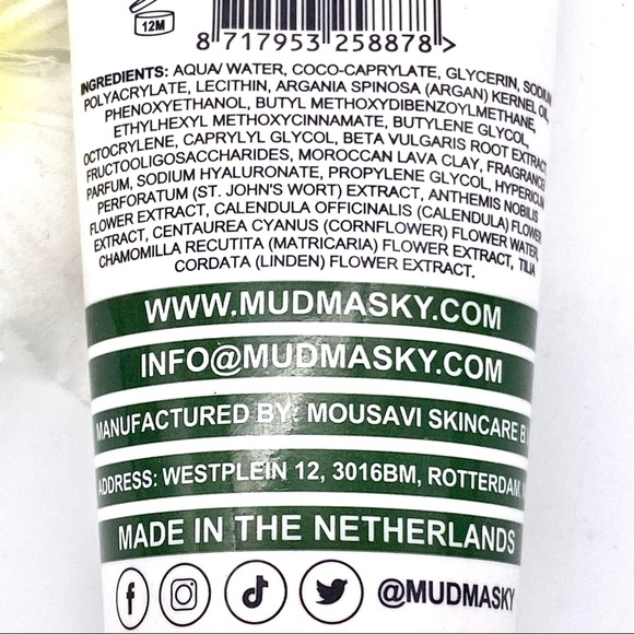 NEW Mudmasky Leave Me On Summer Mask with SPF 15 - Picture 9 of 11